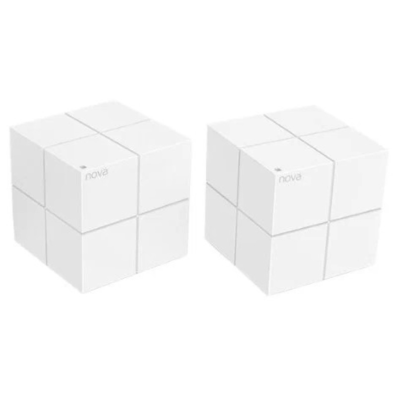 Купить Wi‑Fi Mesh система из 2 устройств Tenda Nova MW6-2 (2-pack) по ...